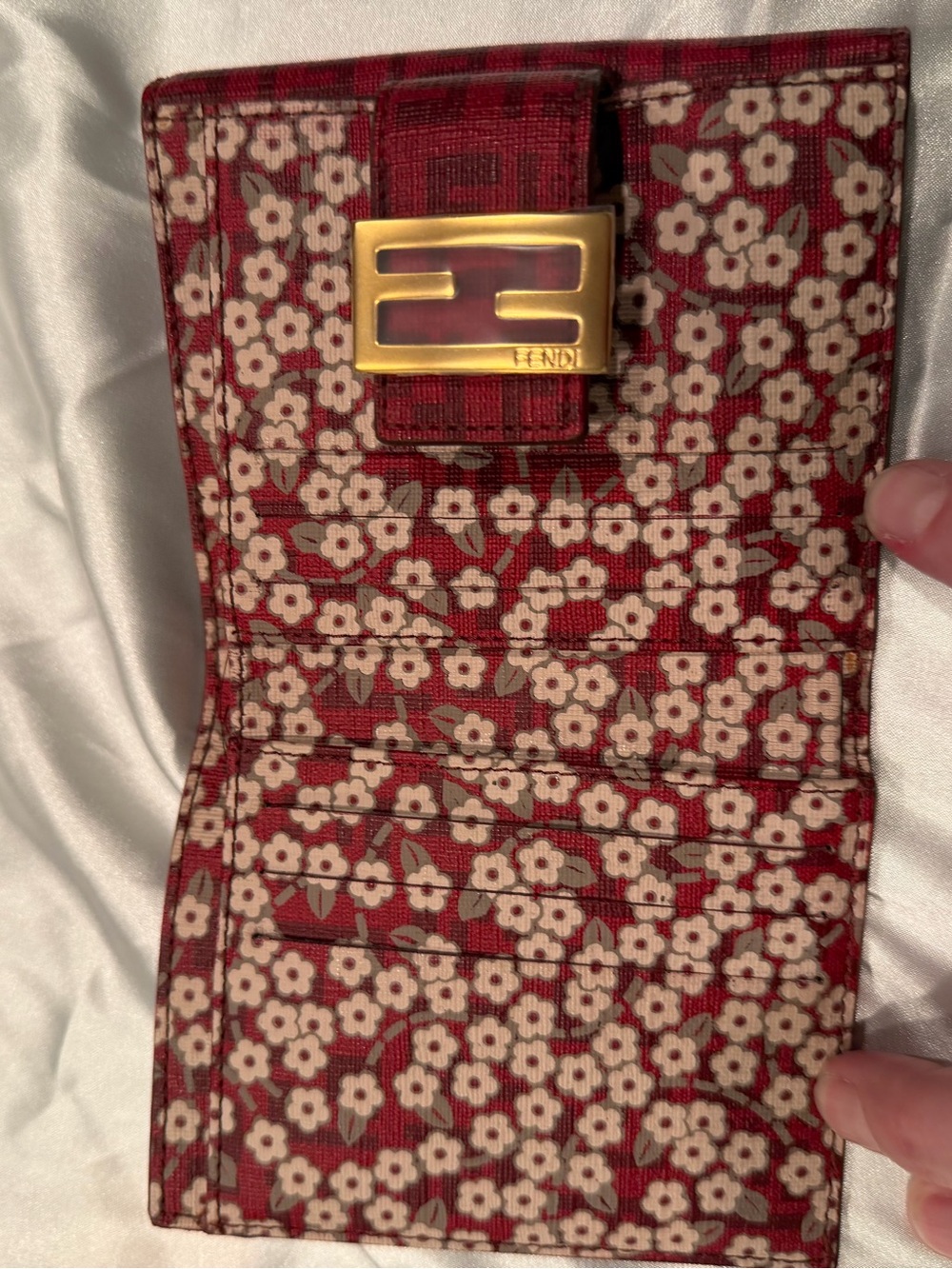 FENDI Compact Wallet Zucchino Monogram - Picture 13 of 14